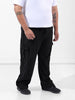 Men's Black Loose Cargo Utility Joggers