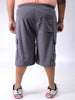 Men's Plus Size Loose Fit Mid Rise Cargo Shorts