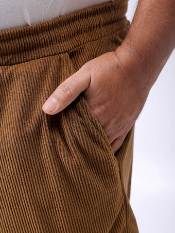 Men's Plus Size Loose Fit Mid Rise Cargo Shorts