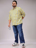 Men's Blue Straight Fit Solid Stretchable Plus Size Jeans