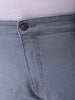 Men's Plus Size Grey Vintage Straight Fit Solid Jeans