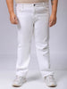 Men's Plus Size Straight Fit Solid Jeans