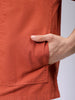 Men's Relaxed Fit Solid Zipperper Carpenter Jacket