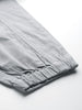 Men's Grey Barrel Loose Solid Cargo Jogger