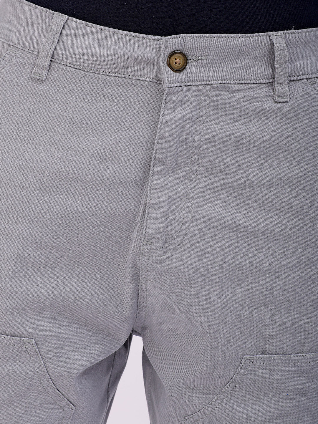 Shop Men's Solid Relaxed Fit Carpenter Shorts Online.