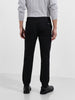 Men's Black Regular Fit Solid Utility Cargo
