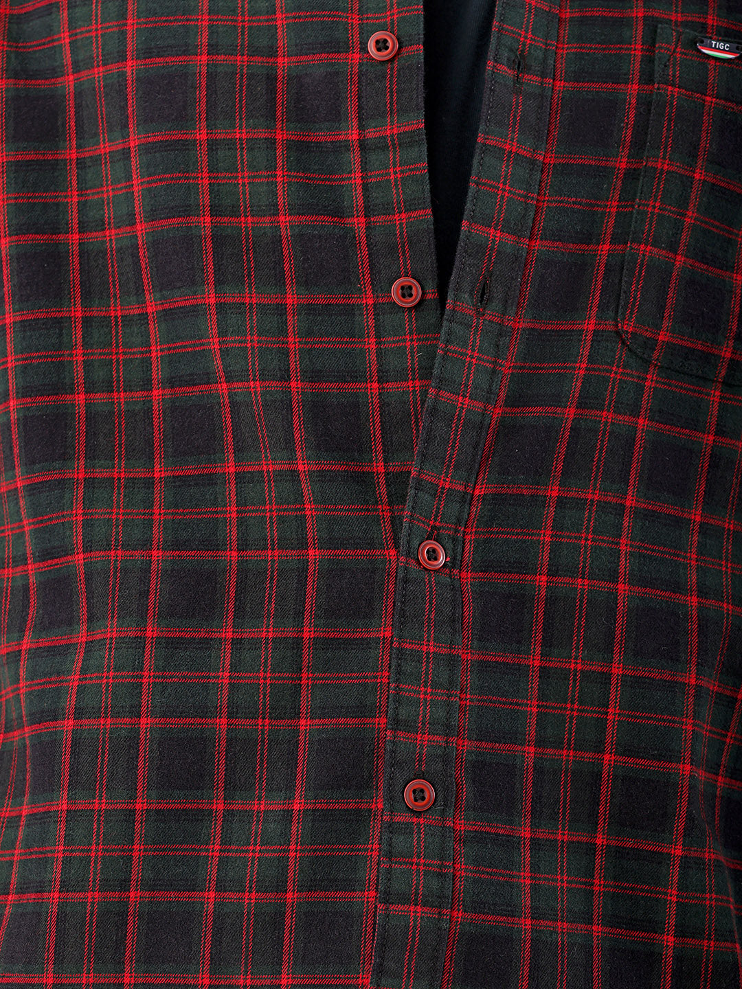 Shop Men's Checked Slim Fit Shirt Online.