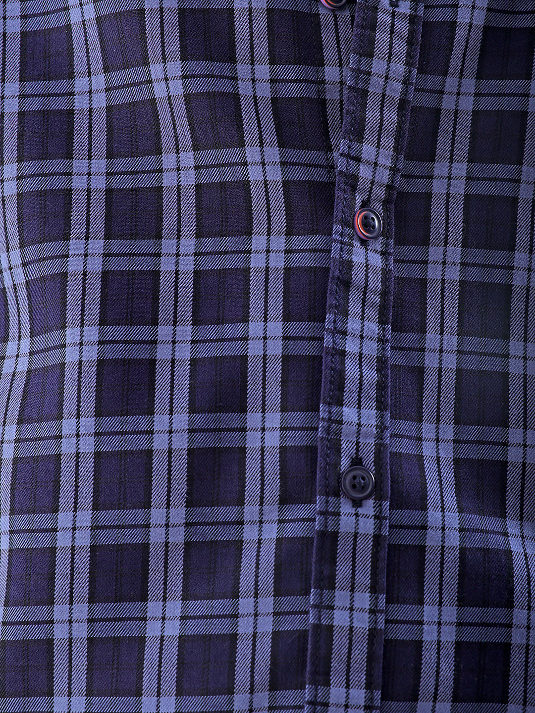 Shop Men's Checked Slim Fit Shirt Online.