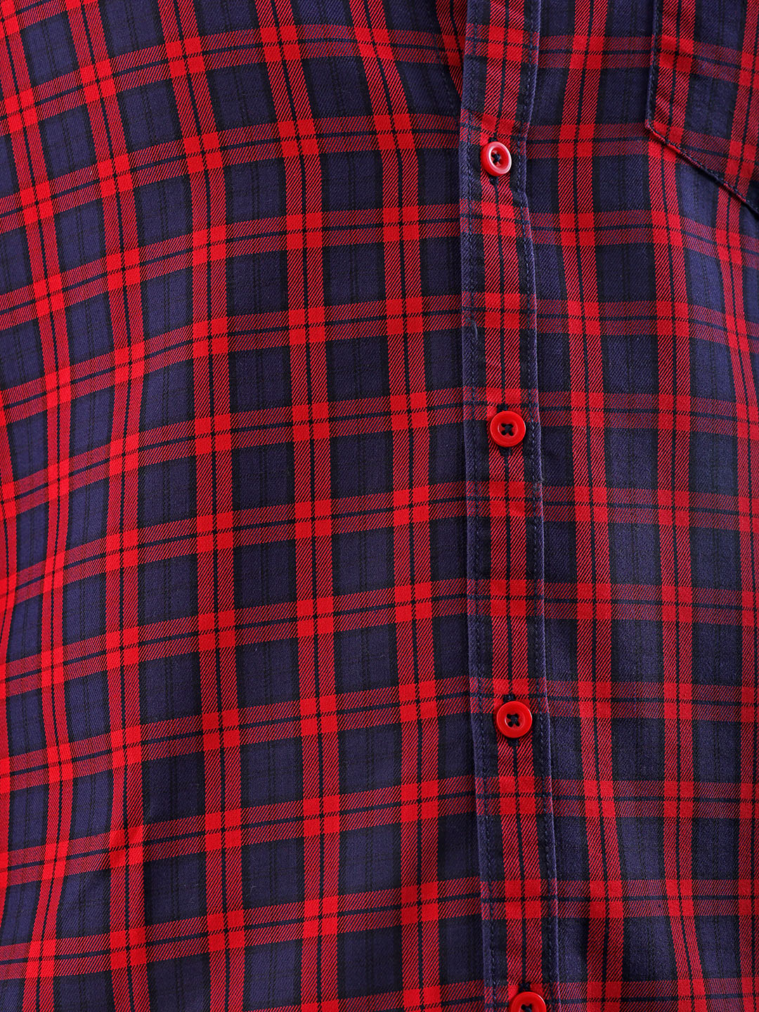 Shop Men's Checked Slim Fit Shirt Online.