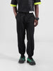 Men Black Loose Fit  Solid Joggers