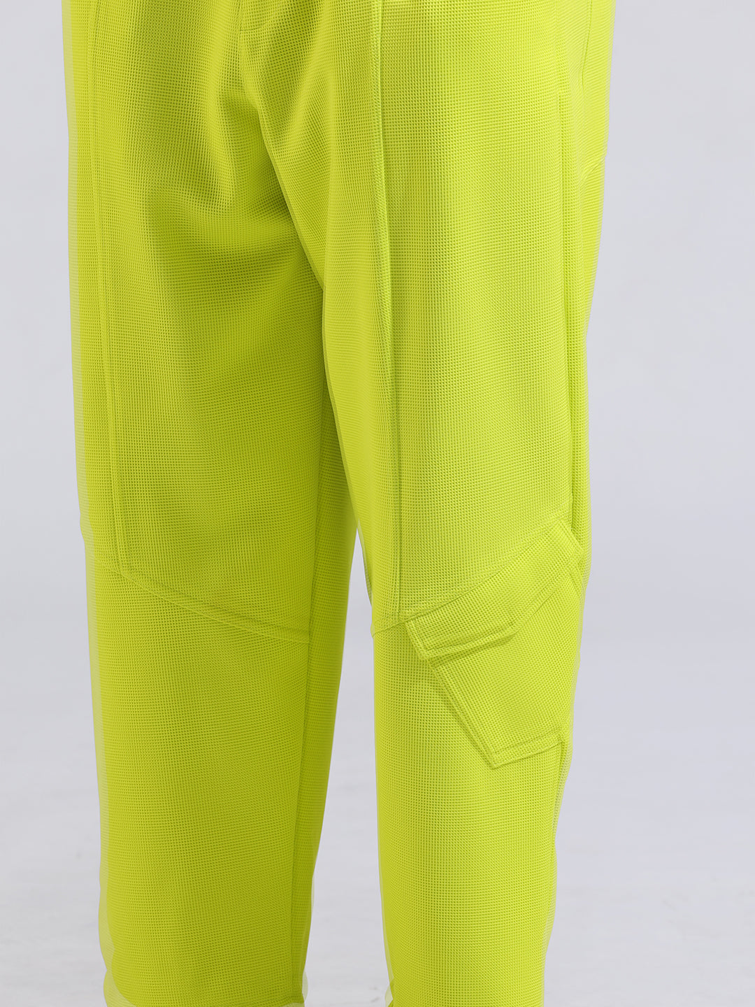 Men's Yellow Relaxed Fit Sports Joggers