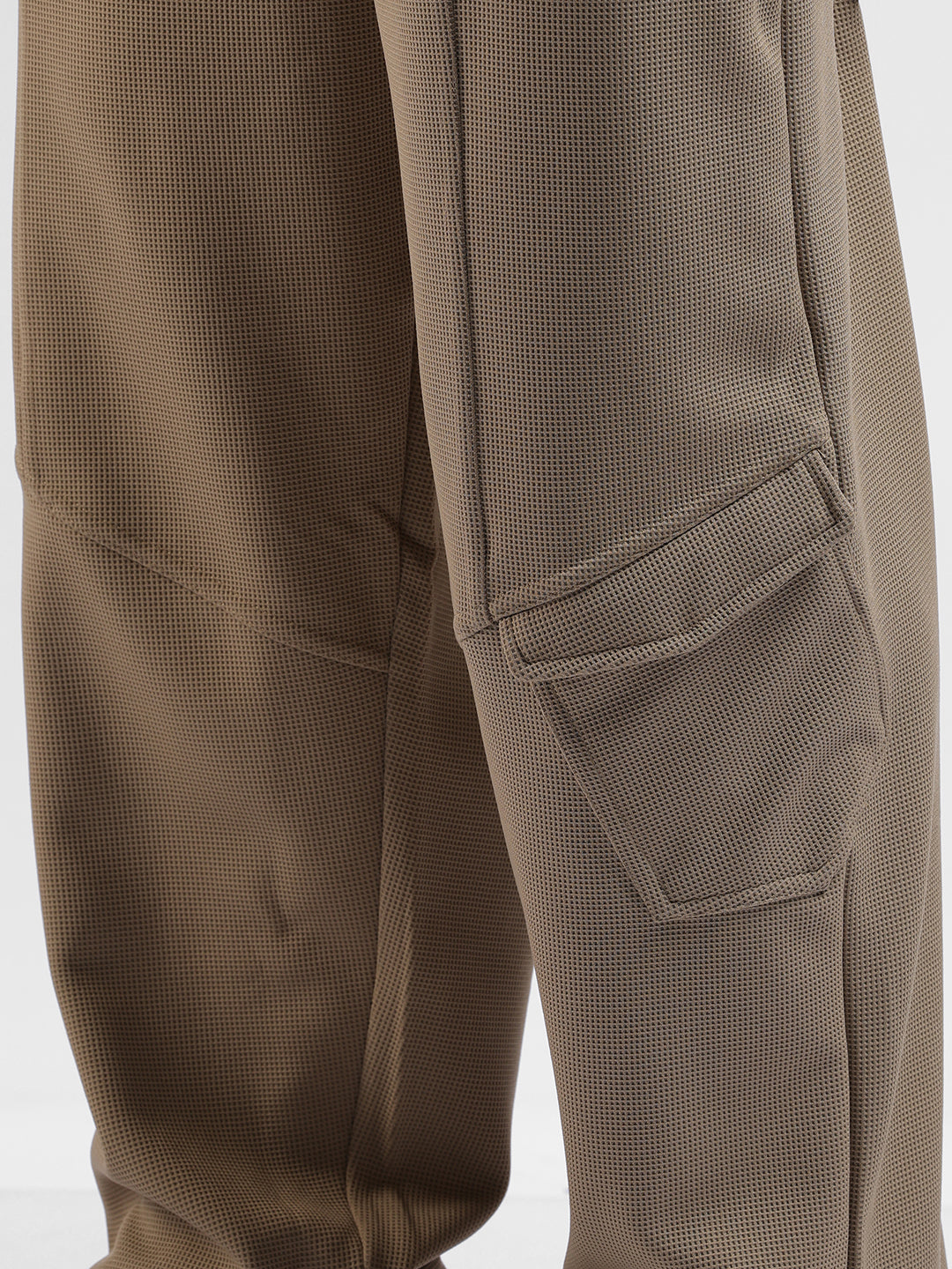 Men's Grey Relaxed Fit Sports Joggers
