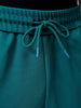 Men's Green Relaxed Fit Solid Shorts