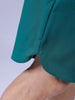 Men's Green Relaxed Fit Solid Shorts