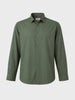 Men's Olive Regular Fit Solid Casual Shirt