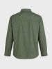 Men's Olive Regular Fit Solid Casual Shirt