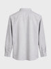 Men's Grey Regular Fit Solid Casual Shirt