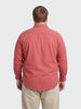Men's Pink Regular Fit Solid Casual Shirt