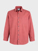 Men's Pink Regular Fit Solid Casual Shirt