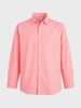 Men's Pink Regular Fit Solid Casual Shirt
