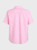 Men's Pink Regular Fit Striped Casual Shirt