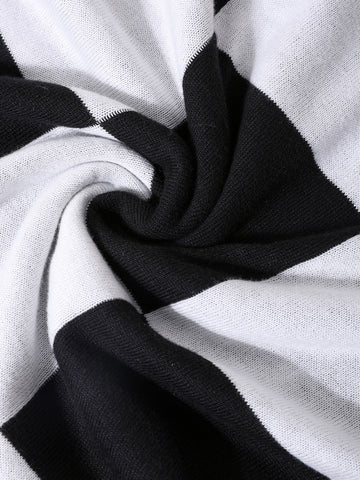 Men's Black Oversized Fit Textured Flat Knit Polo T-Shirt