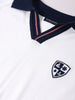 Men's Cream Slim Fit Textured Flat Knit T-Shirt