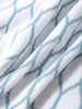 Men's White Slim Fit Textured Flat Knit T-Shirt