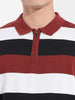 Men's Black Oversized Fit Polo Power T-Shirt