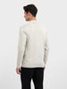 Men's Green Slim Fit Flat Knit Textured Shirt
