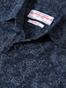 Men's Blue Regular Fit Printed Print Shirt