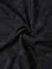 Men's Black Regular Fit Printed Print Shirt