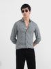 Men's Green Regular Fit Printed Print Shirt