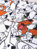 Men's White Relaxed Fit Scooby Doo Character Printed Shirt