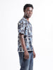 Men's Black Relaxed Fit Character Scooby-Doo Printed Shirt