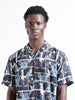 Men's Black Relaxed Fit Character Scooby-Doo Printed Shirt