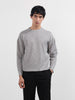 Men's Grey Boxy Fit Textured Casual T-Shirt