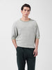 Men's Green Oversized Fit Textured Flat Knit Polo Collar T-Shirt