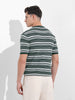 Men's Green Slim Fit Old Money T-Shirt