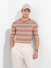 Men's Rust Slim Fit Old Money T-Shirt