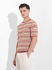 Men's Rust Slim Fit Old Money T-Shirt