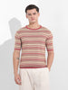 Men's Rust Slim Fit Old Money T-Shirt
