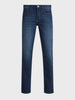 Men's Blue Slim Fit Solid Casual Jeans