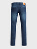 Men's Blue Slim Fit Solid Casual Jeans