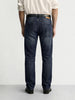 Men's Blue Slim Fit Solid Casual Jeans