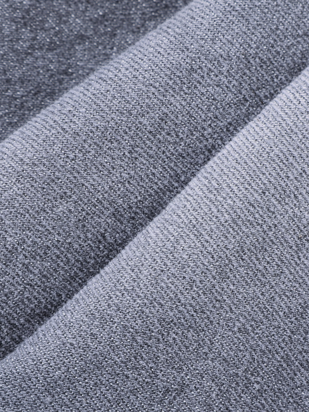 Men's Grey Slim Fit Solid Casual Jeans