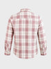 Men's Purple Regular Fit Checkered Casual Shirts