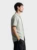 Men's Grey Relaxed Fit Solid Casual Shirt