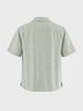 Men's Grey Relaxed Fit Solid Casual Shirt