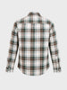 Men's Green Slim Fit Checkered Casual Shirt